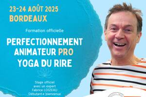 Formation Perfectionnement Animateur Pro de Yoga du rire à Bordeaux 2j