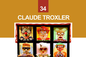 photo L'artiste peintre et plasticien Claude Troxler ouvre son atelier