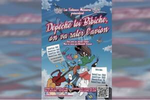 Dépêche-toi Bibiche, on va rater l'avion