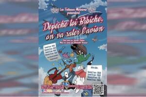 Dépêche-toi Bibiche, on va rater l'avion