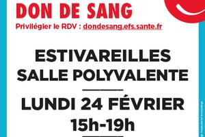 photo COLLECTE DON DE SANG ESTIVAREILLES 24.02.25