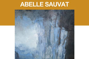 photo L'artiste peintre Abelle Sauvat ouvre son atelier