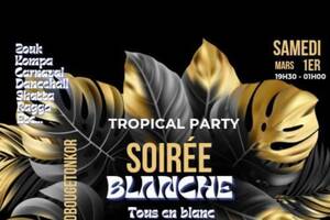 Tropical party soirée blanche