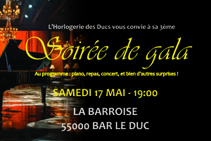 photo Gala de l'Horlogerie des Ducs