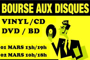 Bourse aux DISQUES VINYL, CD, DVD & BD