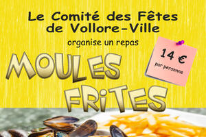 Repas Moules Frites