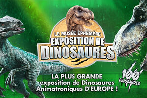 Le Musée Éphémère® des dinosaures - Tour 2025