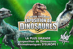 Le Musée Éphémère® des dinosaures - Tour 2025