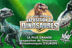 Le Musée Éphémère® des dinosaures - Tour 2025