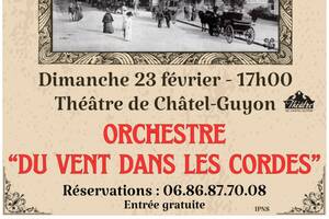 Concert Orchestre Du vent dans les Cordes