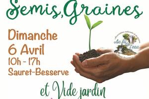 photo bourse aux plantes et vide jardin