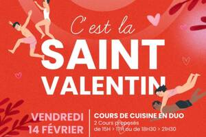 ST VALENTIN : COURS DE CUISINE EN DUO