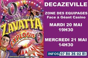 photo NOUVEAU CIRQUE ZAVATTA DECAZEVILLE 2025