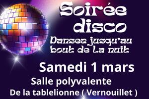 Soirée dansante année 80/90