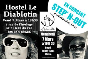 photo CONCERT - Soirée Soul, Afrobeat & Funk avec Step'N Out !