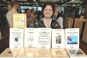 photo Dominique Letellier signe ses 5 romans au Salon du Livre à Dunkerque