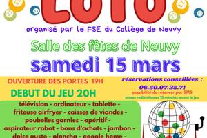 Loto FSE du collège de Neuvy