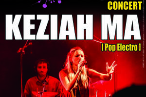 Keziah Ma (pop electro) en concert