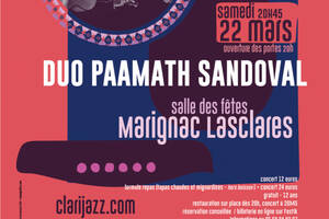 photo Clarijazz accueille le duo Paamath/Sandoval - Musiques du monde