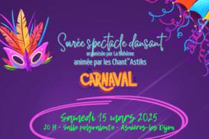 Soirée spectacle dansant carnaval