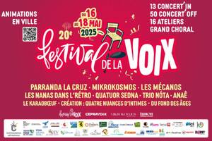 Festival de la Voix 2025 à Châteauroux