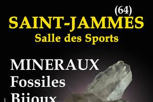 4e SALON MINERAUX FOSSILES BIJOUX de SAINT-JAMMES (Pyrénées-Atlantiques)