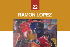 L'artiste peintre Ramon Lopez ouvre son atelier