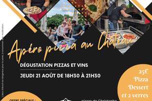 photo Apéro Pizza au Château