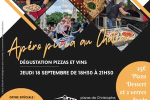 photo Apéro Pizza au Château