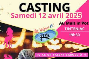 photo Appel a candidat - Casting Barg'Ô Talent