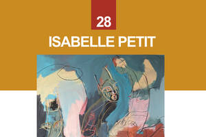 L'artiste peintre Isabelle Petit ouvre son atelier