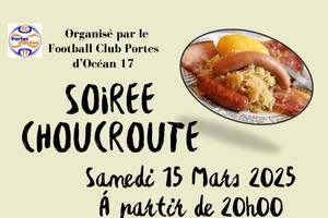 Soirée choucroute