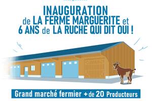 photo Inauguration de La Ferme Marguerite et grand marché fermier