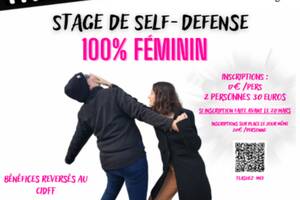 Stage 100 féminin de Self défense