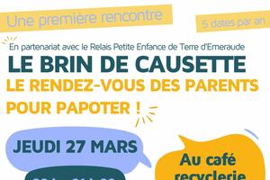 Le brin de causette : LE rendez-vous des parents pour papoter !