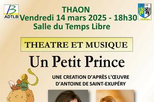 Théâtre et musique « Un petit prince » d’après l'oeuvre d'Antoine de Saint-Exupéry 