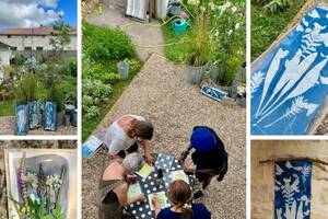 photo Initiation au cyanotype