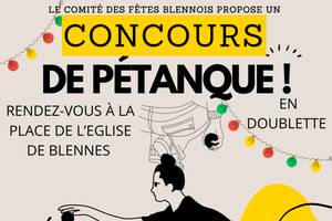 Concours de pétanque