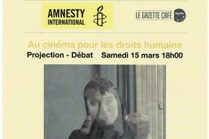 photo Projection-Débat d'Amnesty International Montpellier