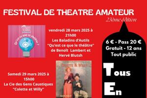 23eme festival de théâtre amateur