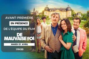 photo Avant-première en présence de l'équipe du film : De mauvaise foi