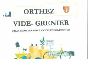 photo Vide-Grenier du Centre Socioculturel d'Orthez.