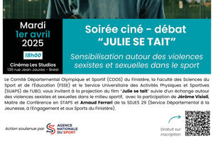 photo Ciné débat contre les violences sexistes et sexuelles dans le sport