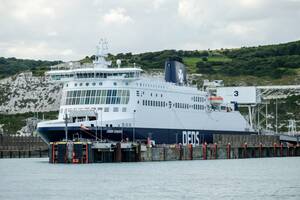 DFDS célèbre les 25 Ans de la liaison maritime Dunkerque-Douvres