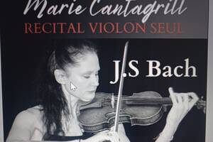 Marie Cantagrill en récital violon