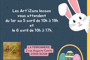 Les Art’iZans Locaux du printemps Boutique éphémère de printemps organisée par le collectif Les ArtiZans Locaux