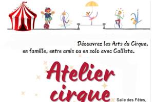 Ateliers Cirque, pendant les vacances d'avril