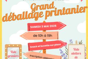 Grand déballage printanier 2025