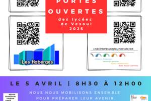 PORTES OUVERTES DU LYCEE PROFESSIONNEL PONTARCHER