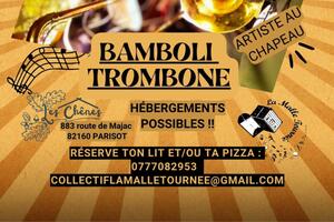 Bamboli Trombone en concert aux Chênes